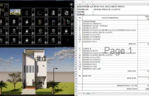 rumah 6x9 m (3 lantai)