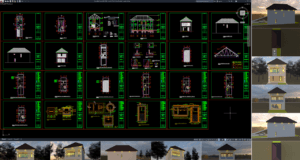 rumah 7.5x14.5 m (2 lantai)