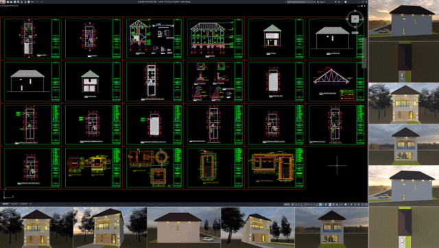 rumah 7.5x14.5 m (2 lantai) rumah 7.5x14.5 m (2 lantai)