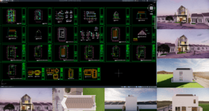 rumah 7x18 m (2 lantai)