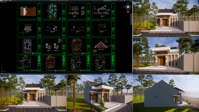 rumah 8x15 m (lantai 1) rumah 8x15 m (lantai 1)