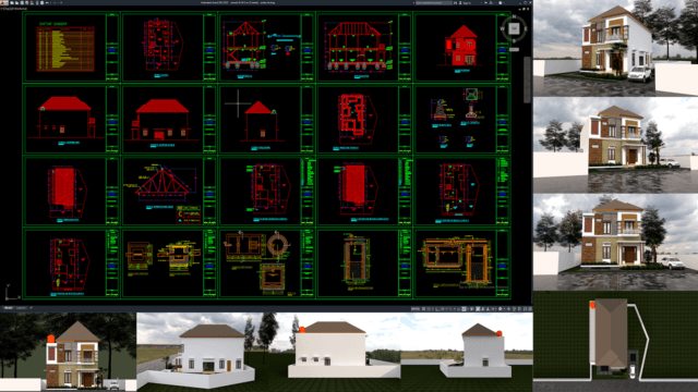 rumah 9x14.5 m (2 lantai) rumah 9x14.5 m (2 lantai)