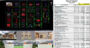 rumah kost 10x12 m (1 lantai)