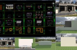 rumah kost 6x13 m (1 lantai)