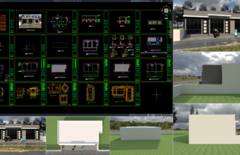 rumah kost 6x13 m (1 lantai)