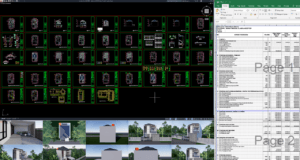 desain rumah 8x15 meter (2 lantai)