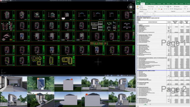 desain rumah 8x15 meter (2 lantai) desain rumah 8x15 meter (2 lantai)