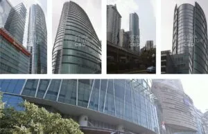 Segitiga Emas Jakarta, Kawasan Strategis untuk Perkantoran Modern gedung axa mandiri
