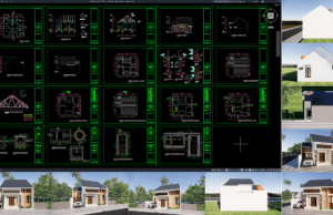 rumah 10x10 meter (1 lantai)