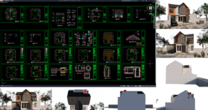 rumah 10x14 m (2 lantai)