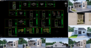 rumah 10x20 meter (1 lantai)