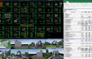 rumah 10x8,5 meter (2 lantai)