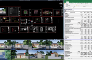 rumah 11x10 meter (1 lantai)