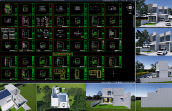 rumah 11x18 m (2 lantai)