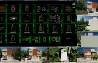 rumah 11x18 meter (2 lantai)