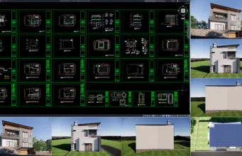 rumah 12x9 meter (2 lantai)