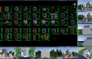 rumah 13x15 meter (2 lantai)