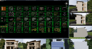 rumah 15x13 meter (2 lantai)