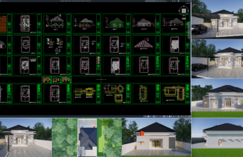 rumah 15x30 meter (1 lantai)