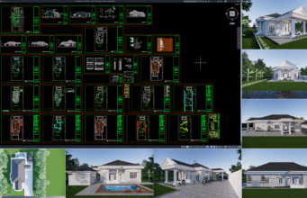 rumah 15x50 meter (1 lantai)