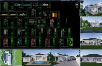 rumah 15x50 meter (1 lantai)