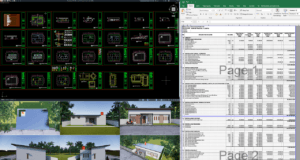 rumah 16x11 meter (1 lantai)