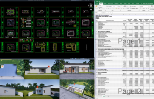 rumah 16x11 meter (1 lantai)