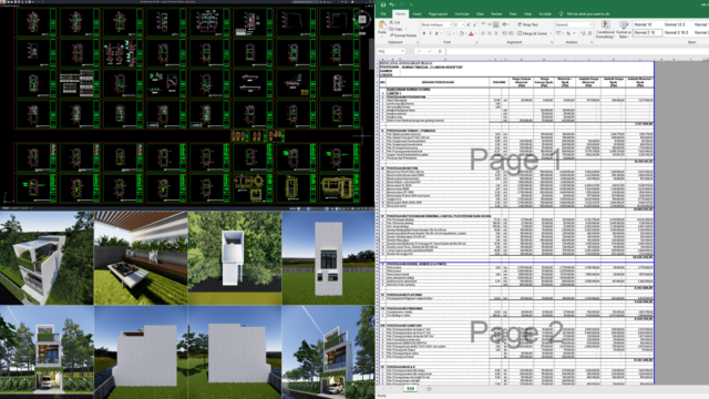 rumah 3,5x10 meter (3 lantai)
