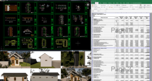 rumah 4x14 meter (1 lantai)