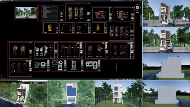 rumah 5x15 meter (3 lantai)