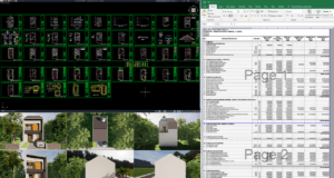 rumah 6x13 meter (2 lantai)