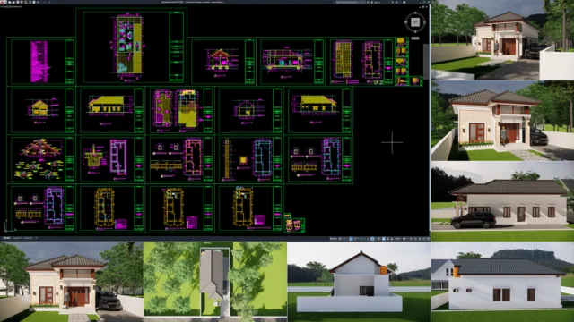 rumah 6x15 meter (1 lantai)