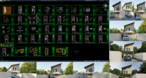 rumah 6x15 meter (2 lantai)