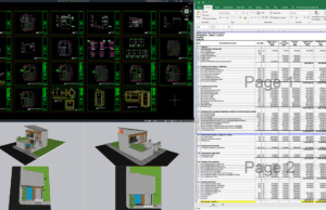 rumah 8x10 m (2 lantai)