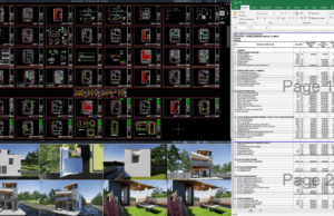 rumah 8x12 meter (2 lantai)