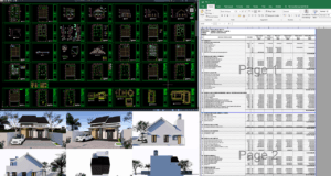 rumah 9x16 meter (1 lantai)