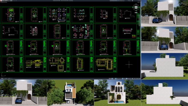 villa 5,8x15 meter (2 lantai)