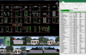 desain rumah 10x20 meter (1 lantai)