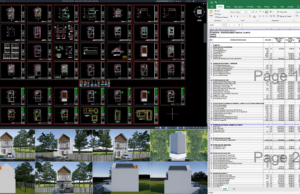 desain rumah 6x12 meter (2 lantai)