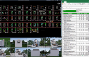 desain rumah 9x15 meter (2 lantai)