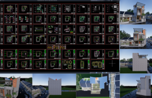 rumah 10x10,5 meter (3 lantai)