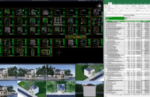 rumah 10x12 m (2 lantai)