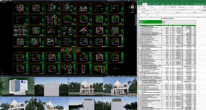 rumah 10x12 meter (2 lantai)