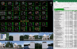 rumah 10x12 meter (2 lantai)