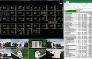 rumah 10x6,5 meter (2 lantai)