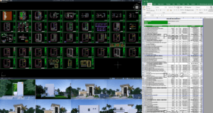 rumah 12x17 meter (2 lantai)