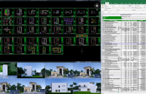 rumah 12x17 meter (2 lantai)