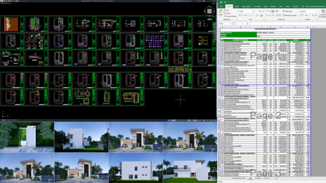 rumah 12x17 meter (2 lantai)