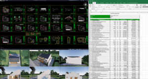 rumah 12x7 meter (1 lantai)