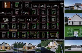 rumah 14x30 meter (1 lantai)